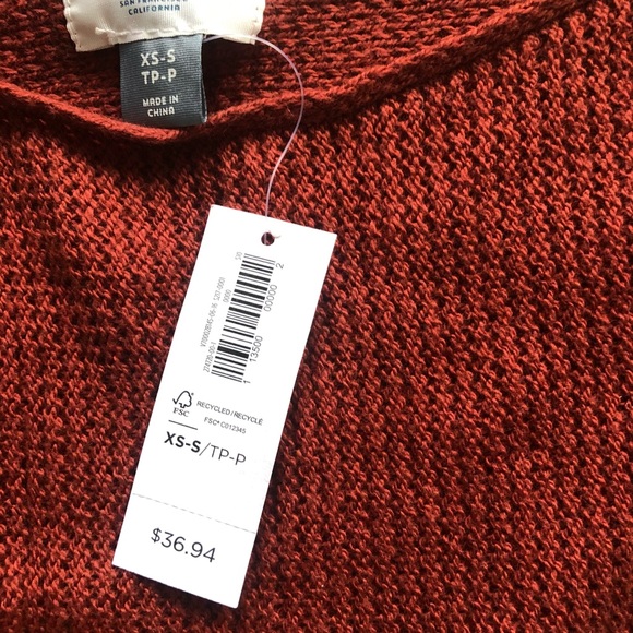 OLD NAVY | Rust Colored | Knit Poncho | XS-S |
NWT - Picture 9 of 9